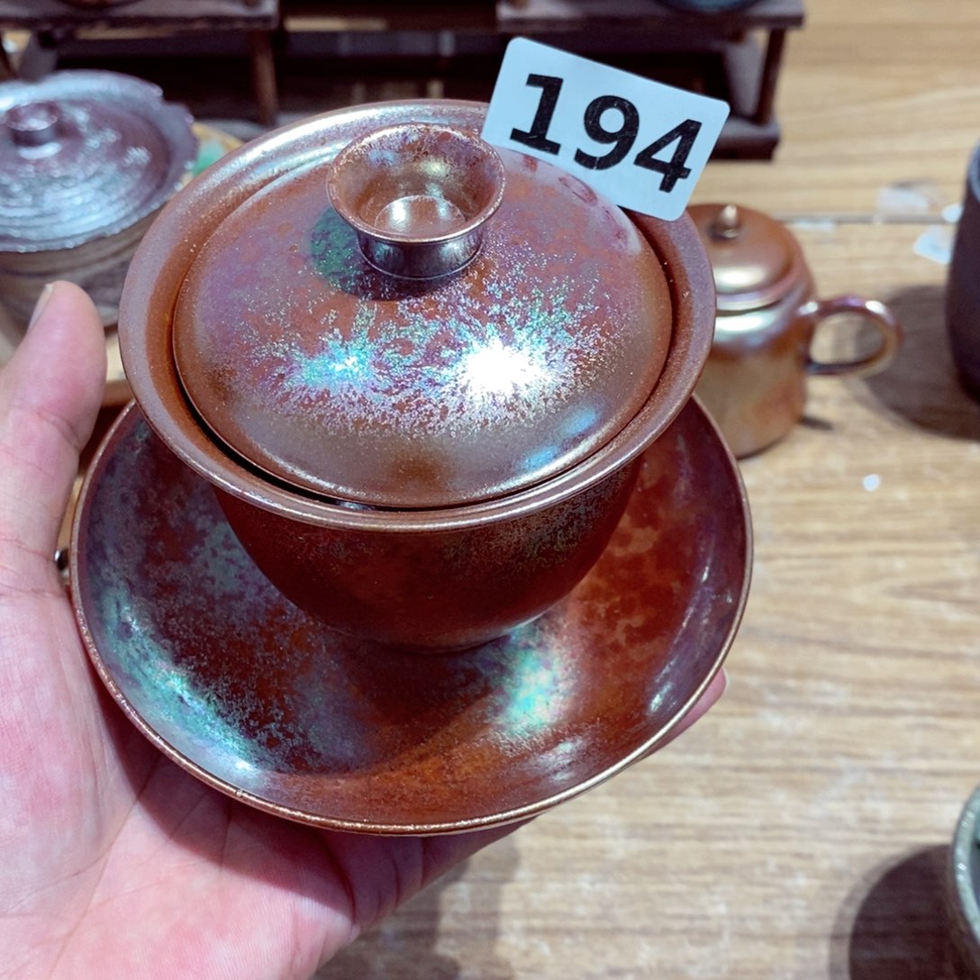 柴烧茶具陶瓷杯子