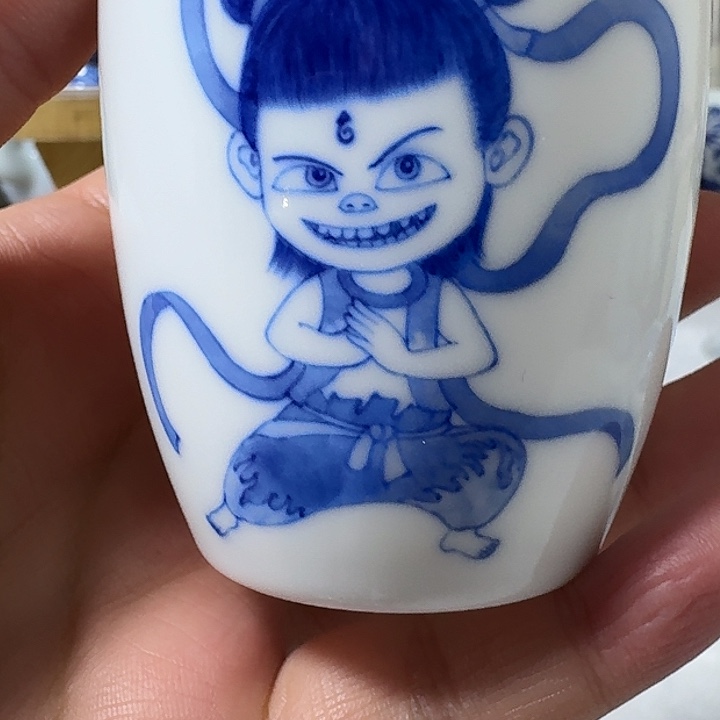 初*景德镇陶瓷手工手绘青花瓷