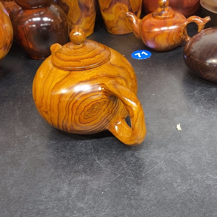 贪***玩黄花梨壶一个漂亮的