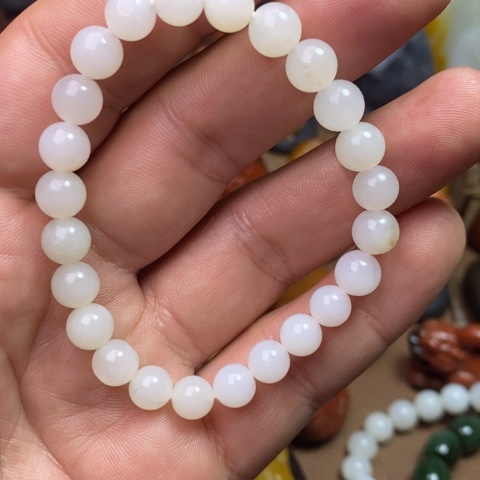 和田玉手链未镶嵌