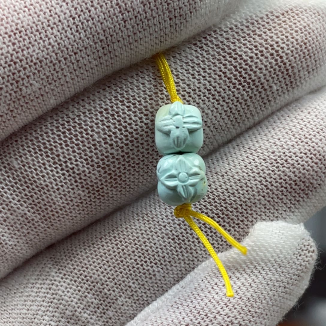 绿松石未镶嵌挂件