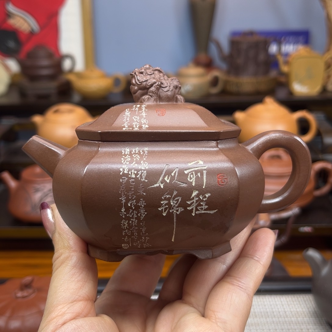 紫砂茶壶数*紫砂茶具半手工制作