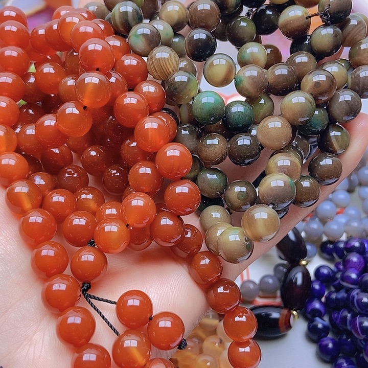 【闪购商品】玛瑙/玉髓珠宝半成品未镶嵌张*