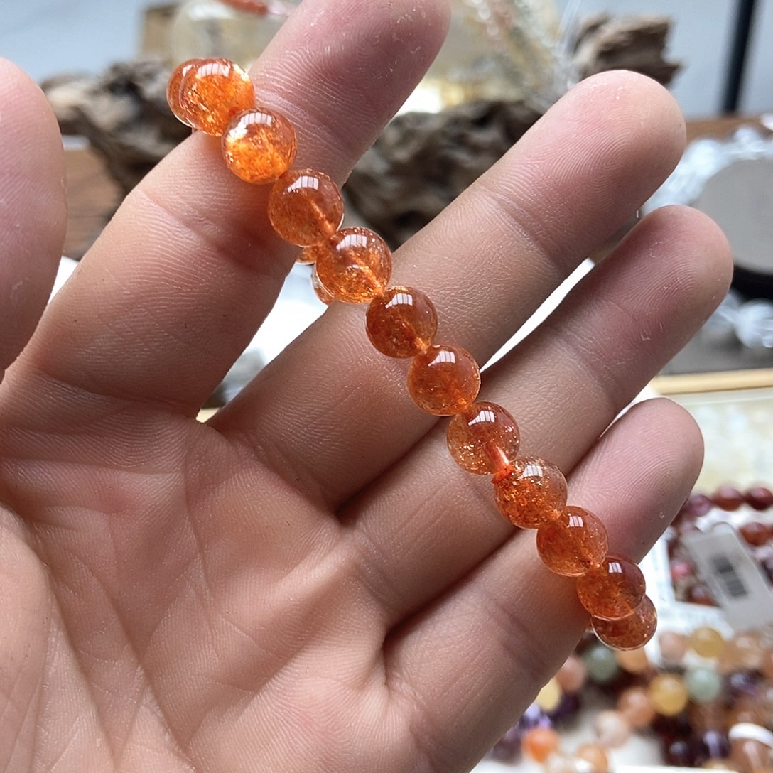 日光石手链未镶嵌手链