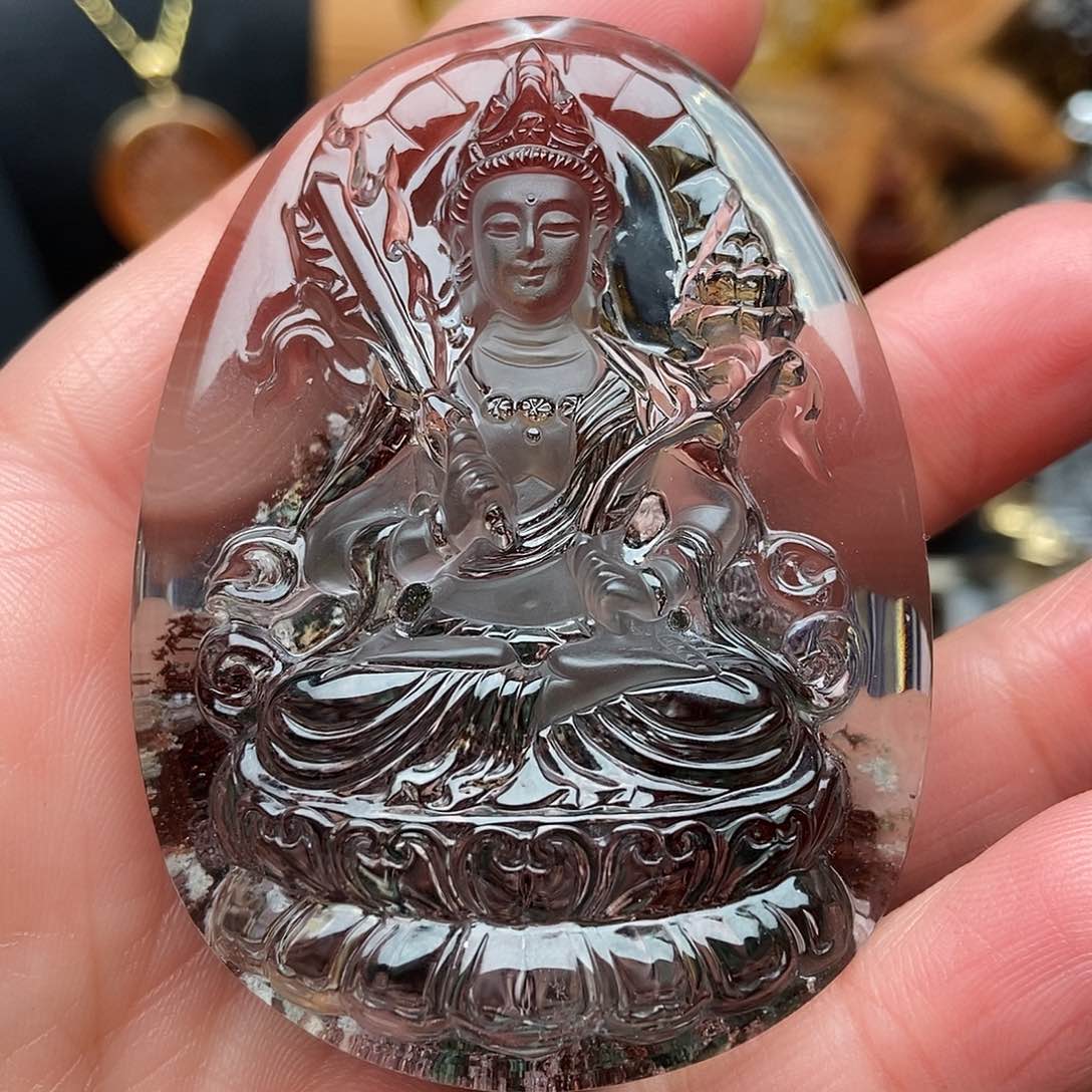 水晶天然水晶吊坠未镶嵌