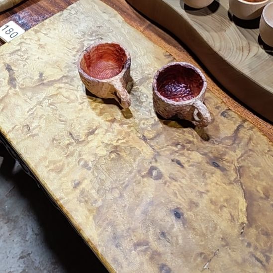 心***渡老红木手作小木杯