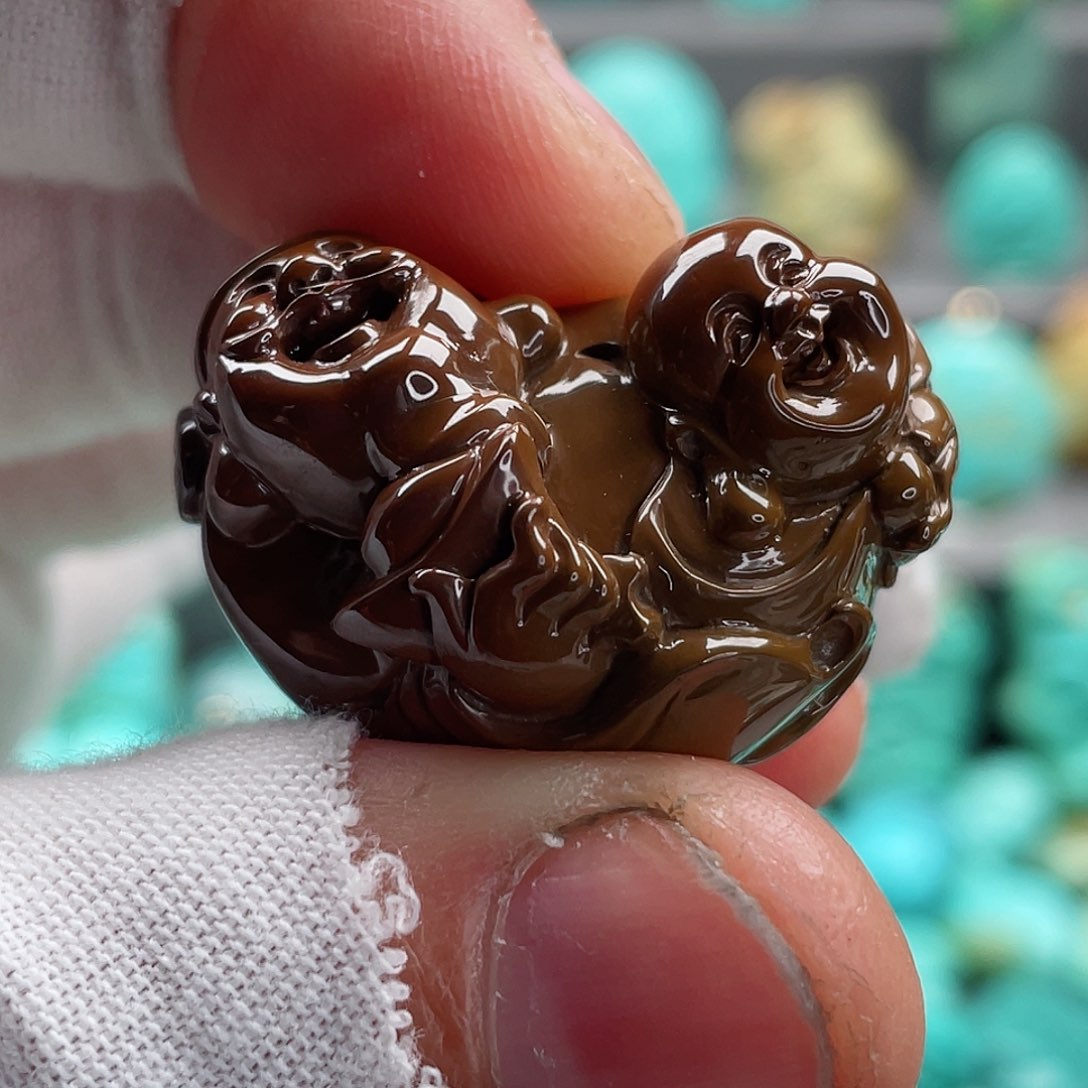 绿松石颈饰未镶嵌