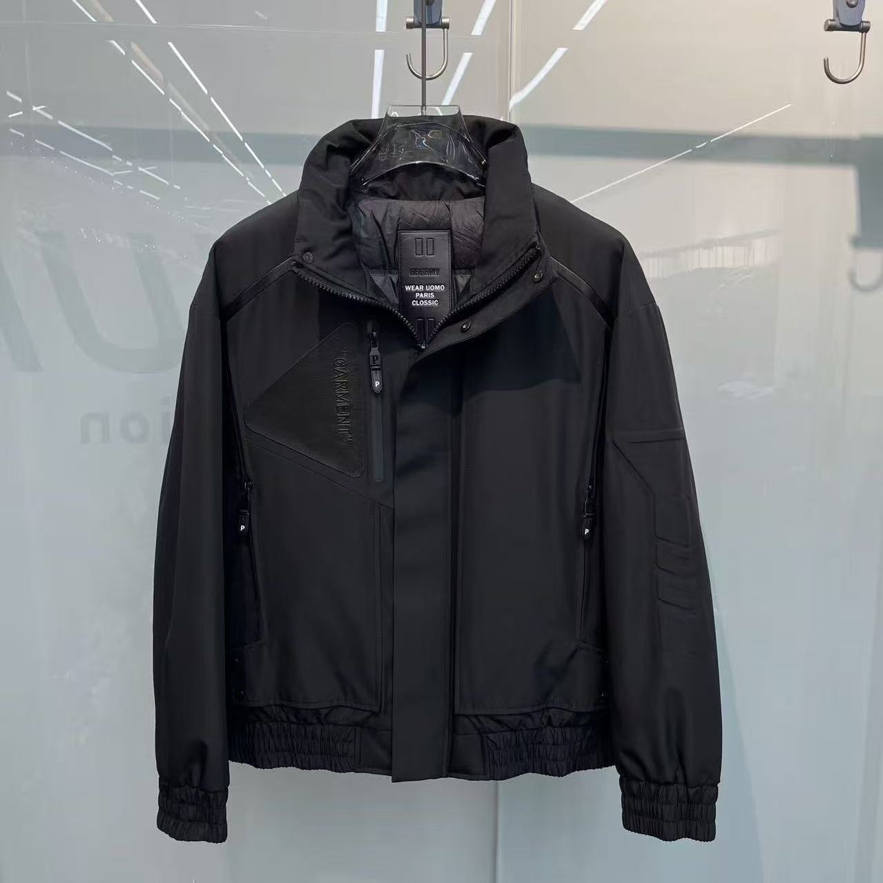 【VanJazny】新款高端男士潮流简约百搭冲锋夹克外套HF88903