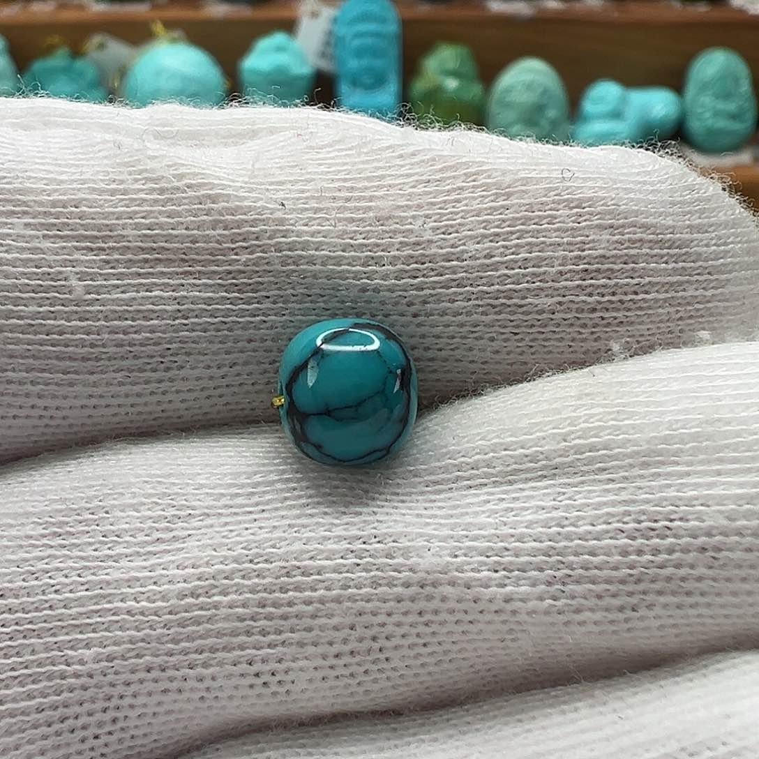 绿松石老型珠 未镶嵌