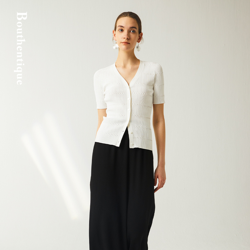 【冬姐精选】Bouthentique高级感好穿百搭毛织外套223241F2Z62