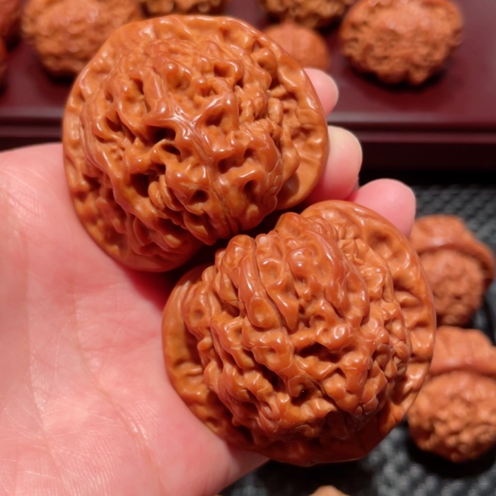 把件文玩核桃官帽