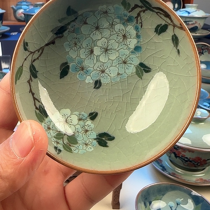 景德镇陶瓷陶瓷杯茶具