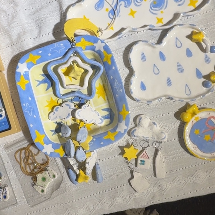 车***车陶摆件哈哈哈哈哈哈风铃和冰箱贴