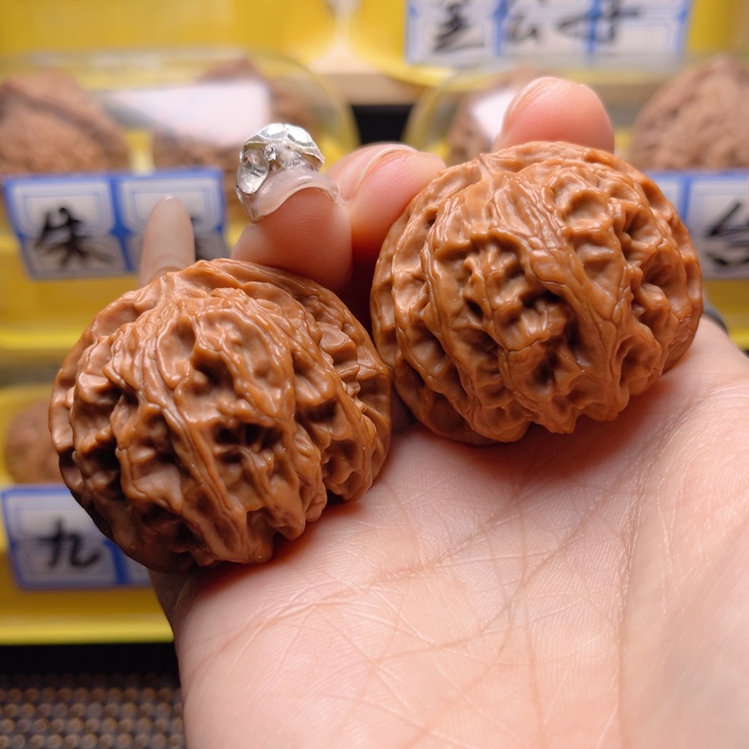 文玩核桃把件苹果园41