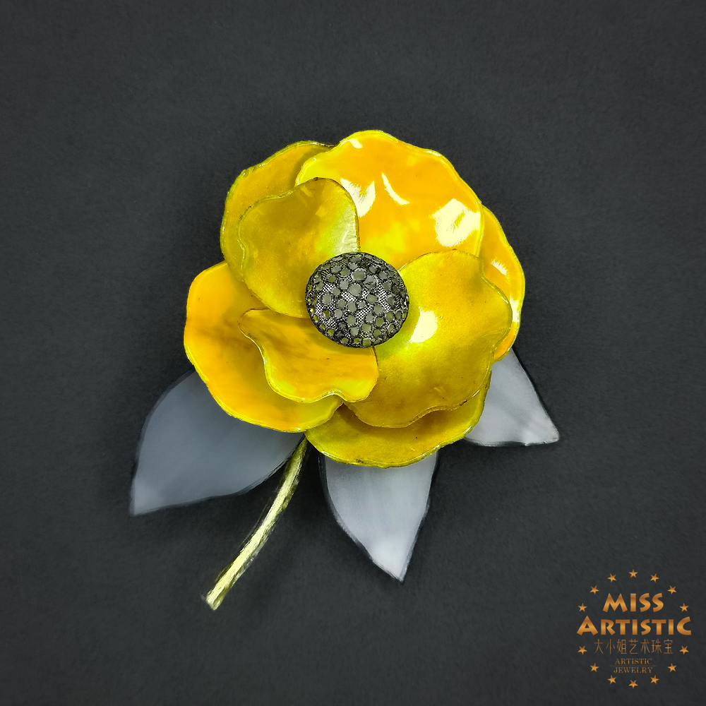 法国Cilea Paris手工定制胸针[5cb-061]