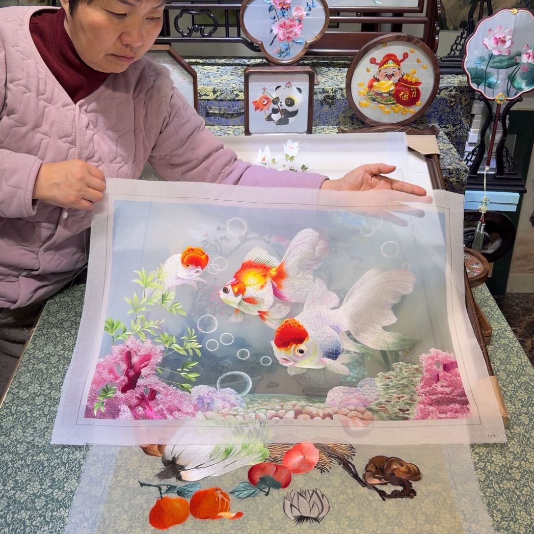 刺绣手工苏绣工艺