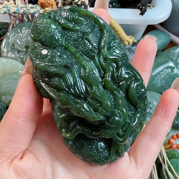 和田玉把件未镶嵌