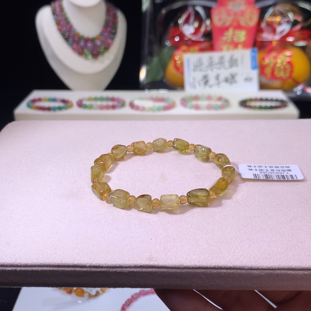 碧玺手链未镶嵌碧玺