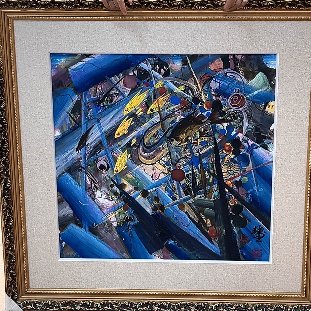 国画纯手绘系列画心