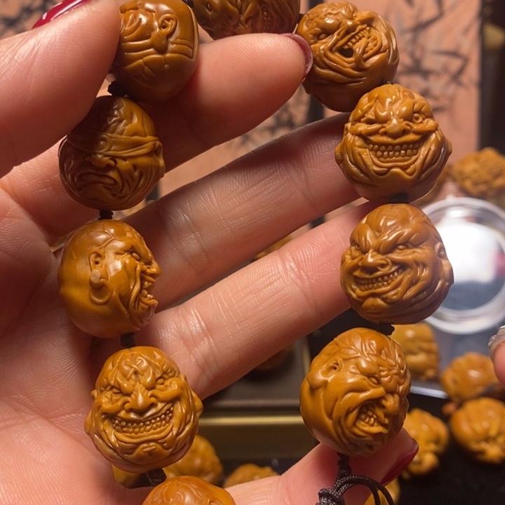 橄榄核手串/手链淡*蒙面恶僧