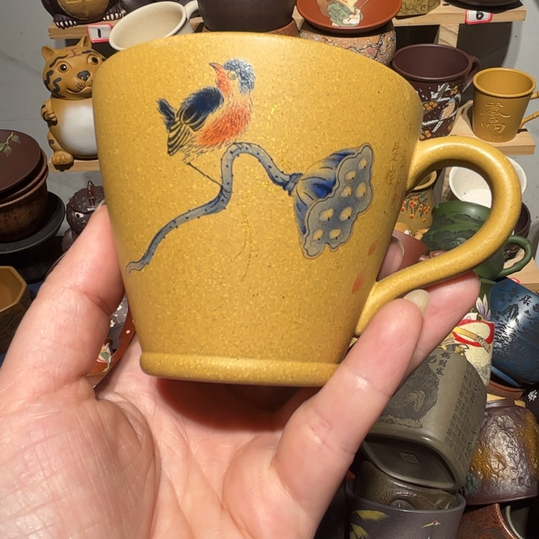 紫砂茶杯宜兴紫砂主人杯