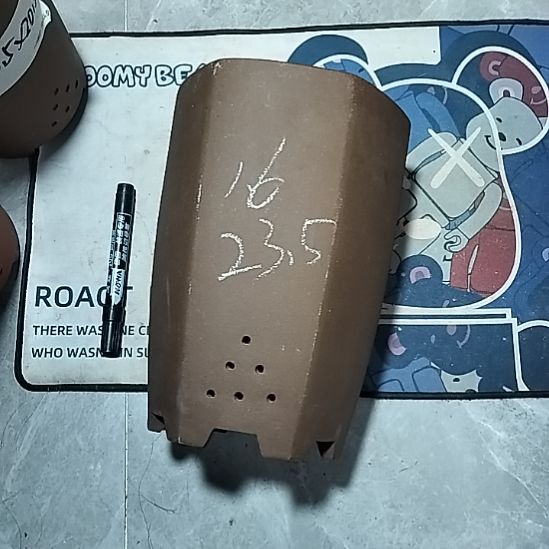 紫砂六方一个紫砂