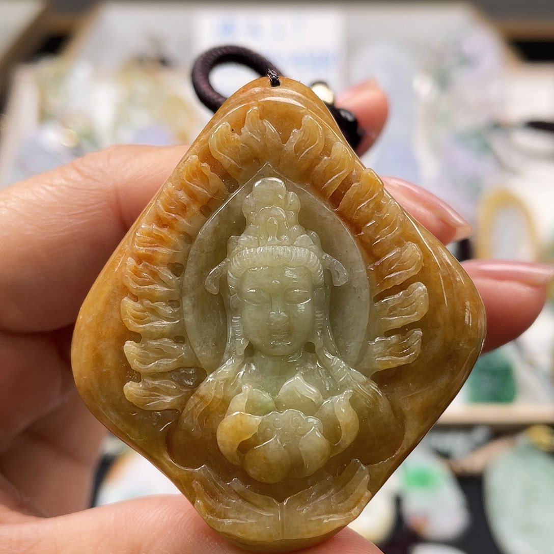 翡翠吊坠(不含链)未镶嵌