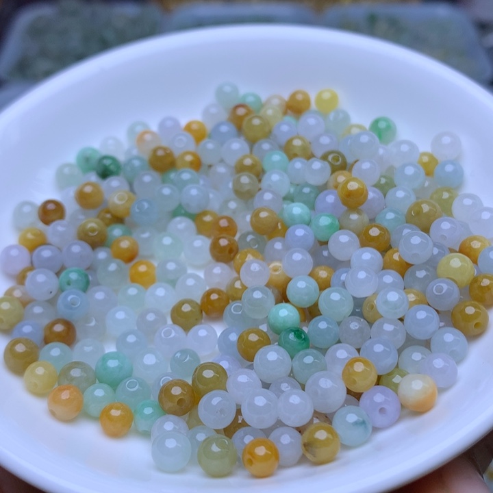 散珠翡翠卡5冰三彩40个