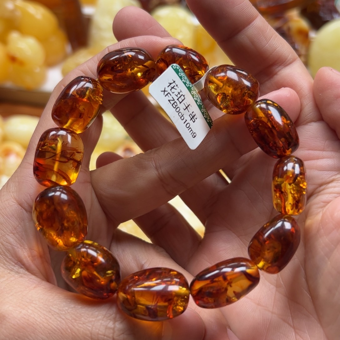 琥珀未镶嵌珠宝奇石