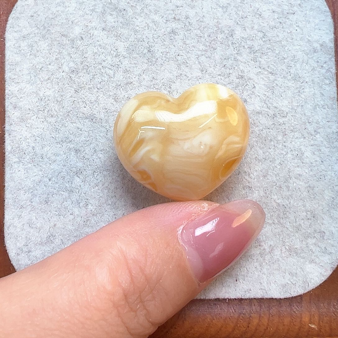 琥珀珠宝奇石未镶嵌面*