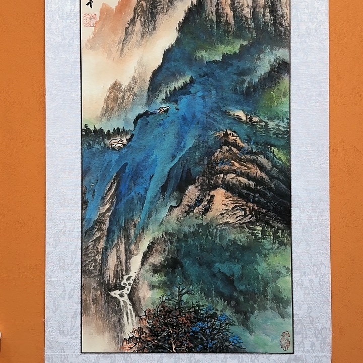 国画书法作品多次参加