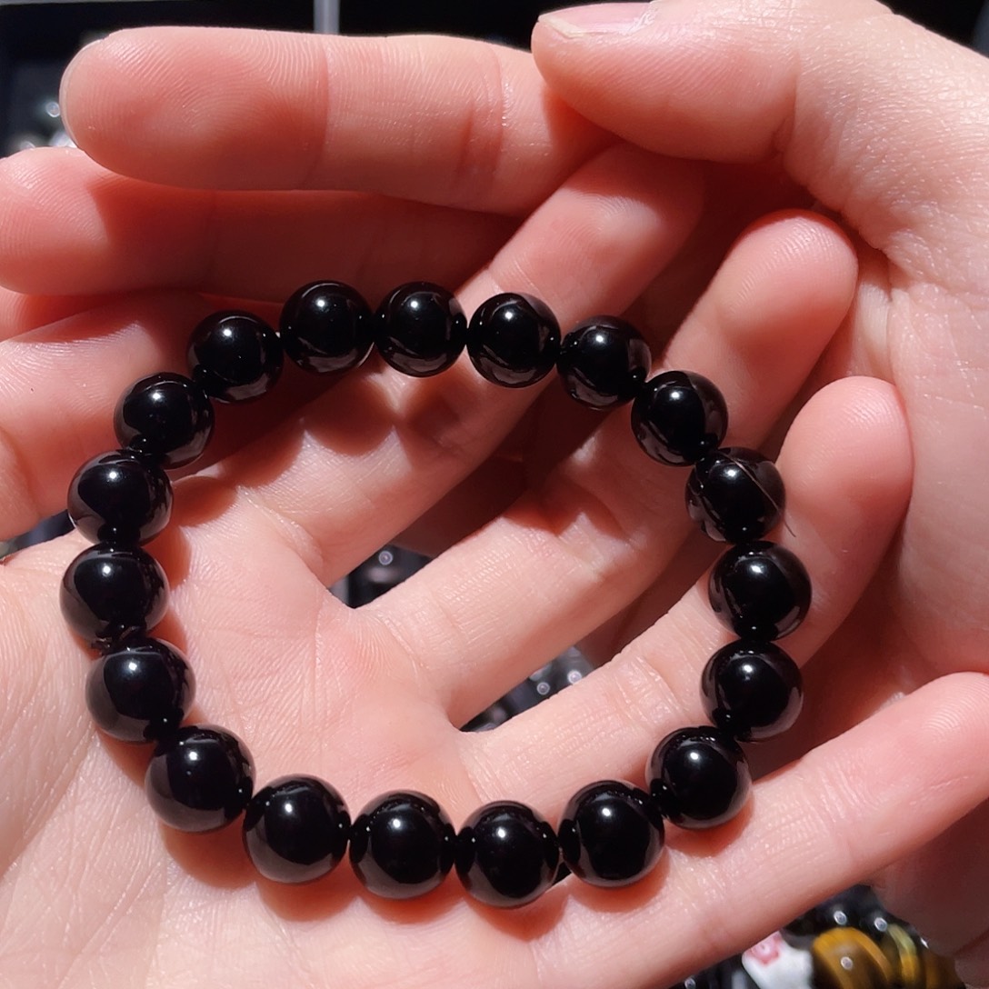 黑曜岩手链未镶嵌P****n