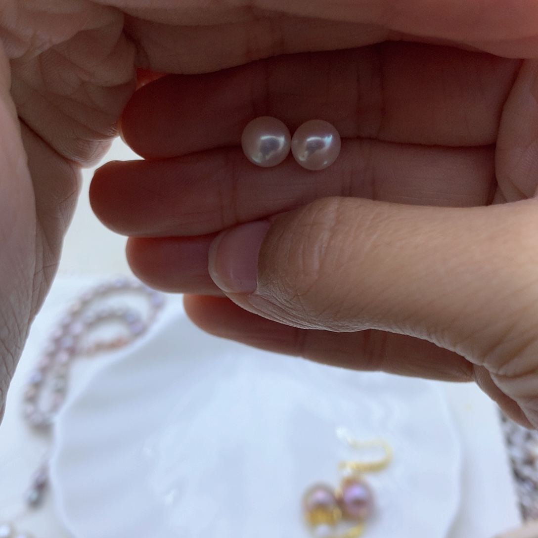淡水珍珠合金颈饰