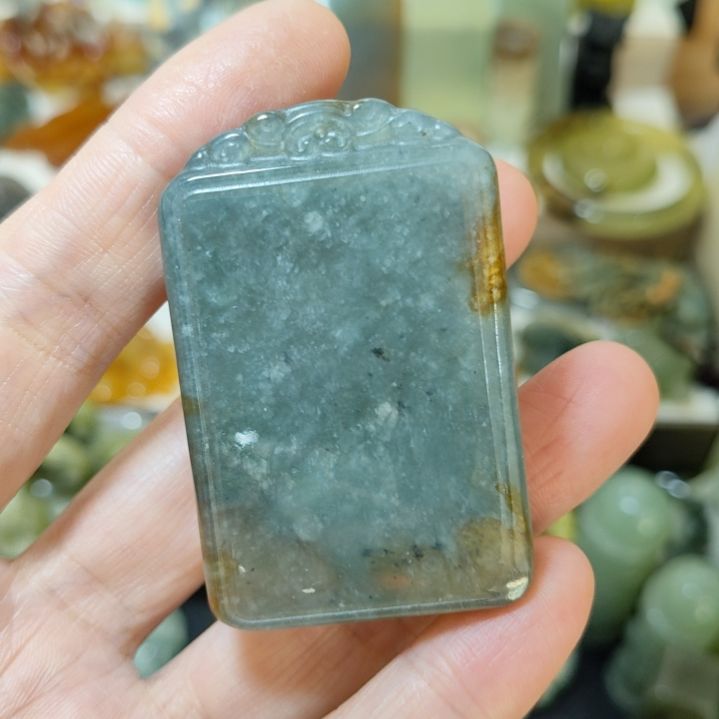 岫玉未镶嵌挂坠款式