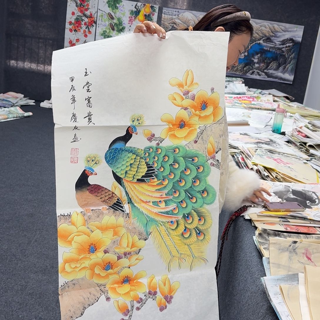 中佳美术馆 画心一张