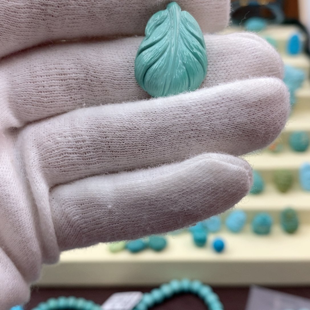 绿松石珠宝奇石未镶嵌