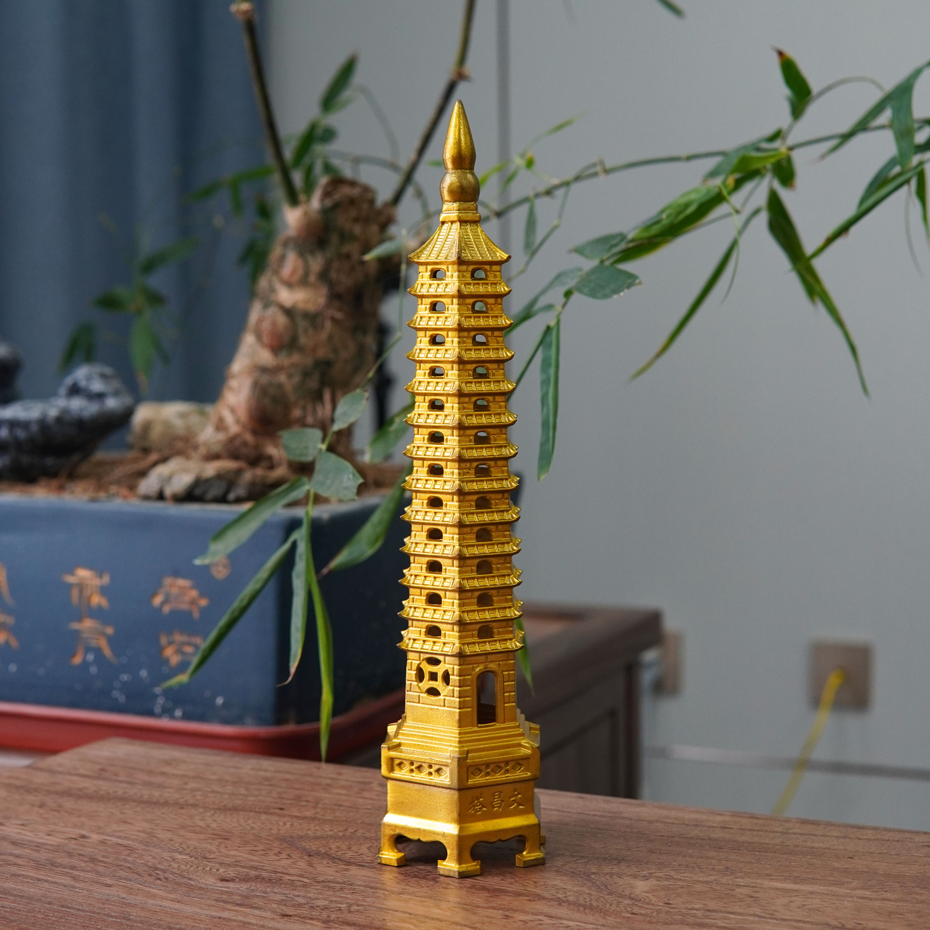 文昌塔【杨老师同塔】十三层黄铜材质