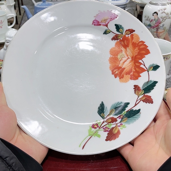 碟景德镇陶瓷景德镇 尺寸 23.5cm