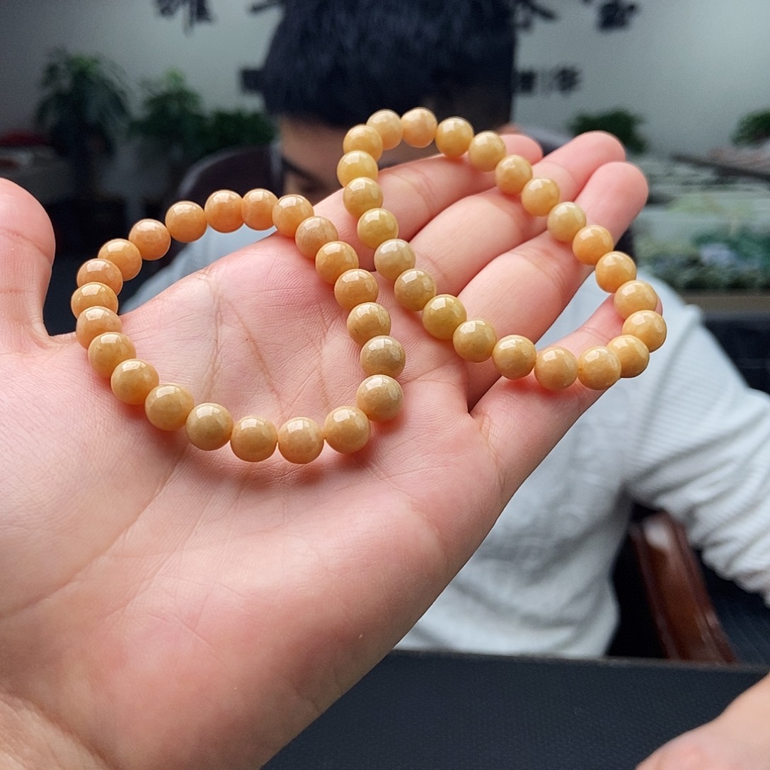 翡翠未镶嵌颈饰手串 颜色多样性发拍一发一