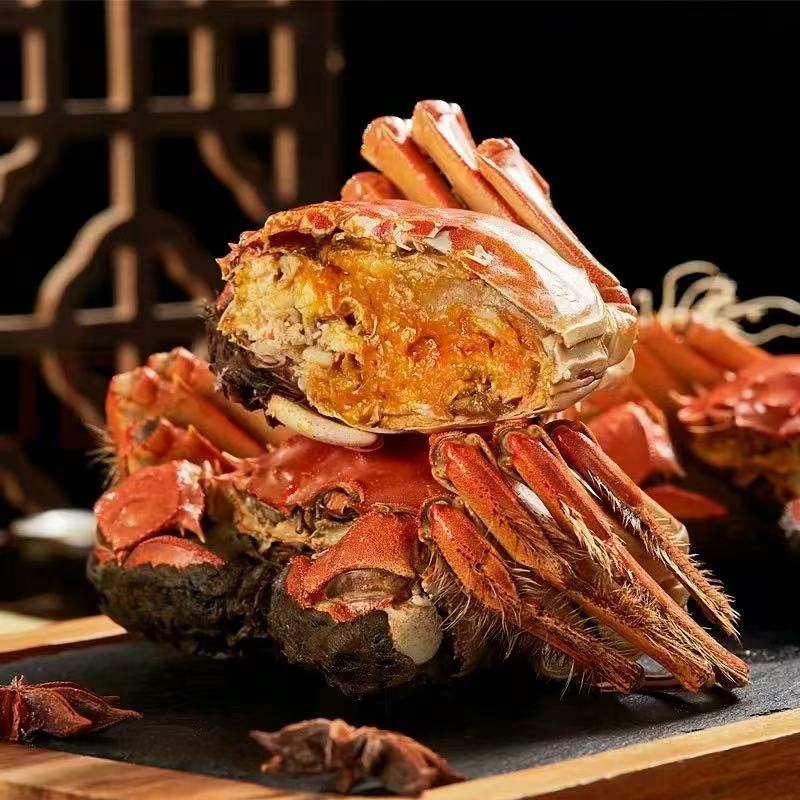 【冯长广小时达】鲜活螃螃蟹蟹公母两（50～350)规格500g|1组