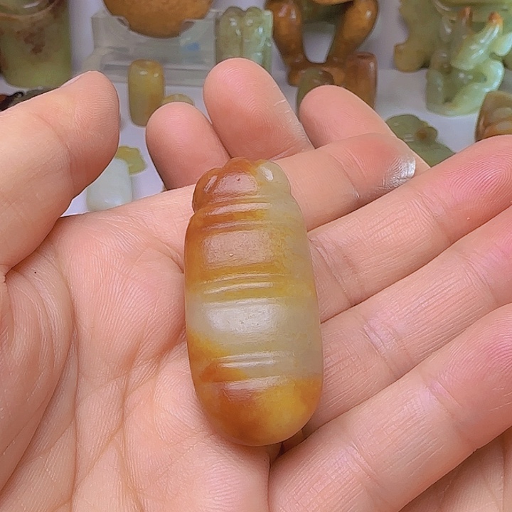 和田玉吊坠(不含链)未镶嵌