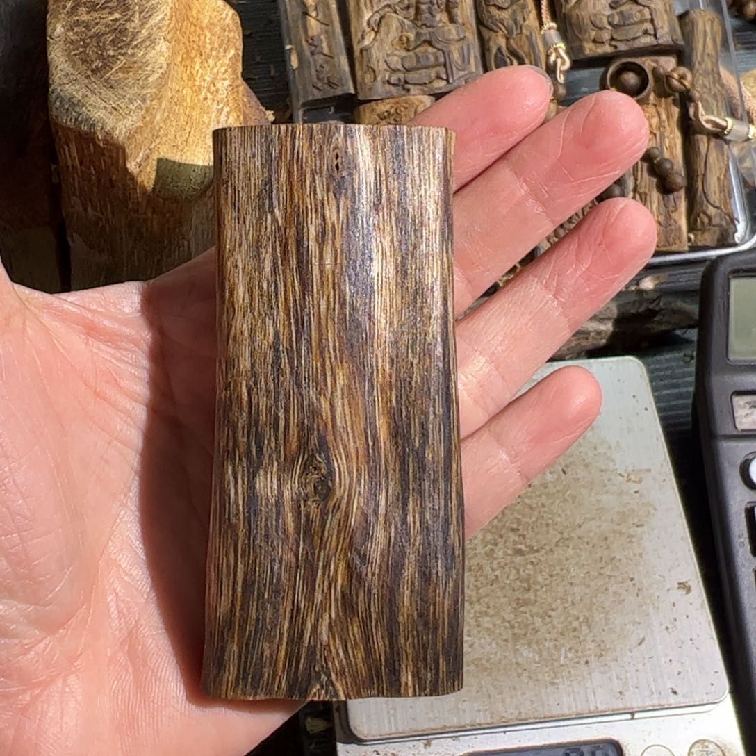 沉香吊坠白棋楠吊坠20.6克