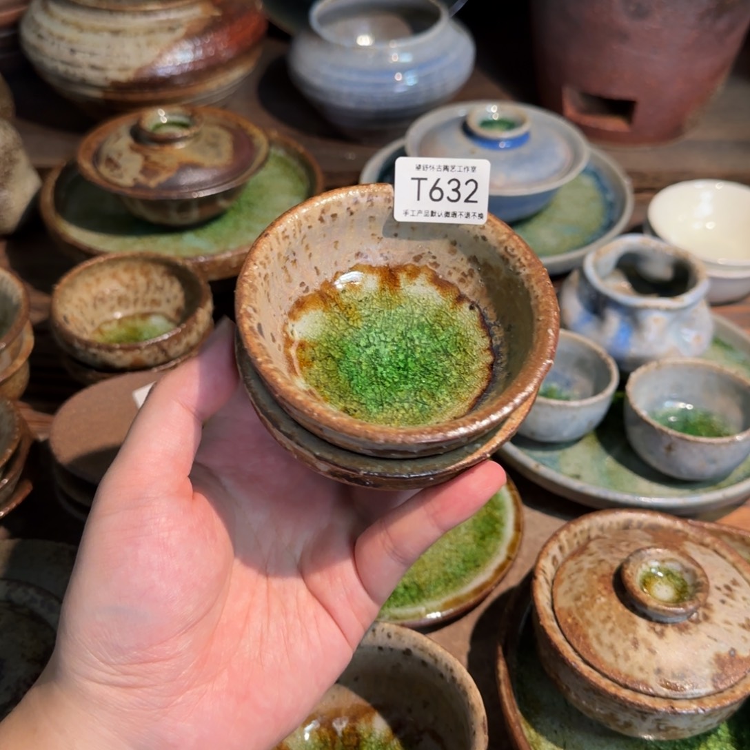 魅***人T632破碎感泥料非柴烧跑单禁拍