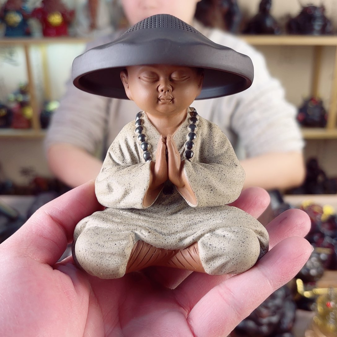 紫砂茶宠紫陶树脂茶宠摆件