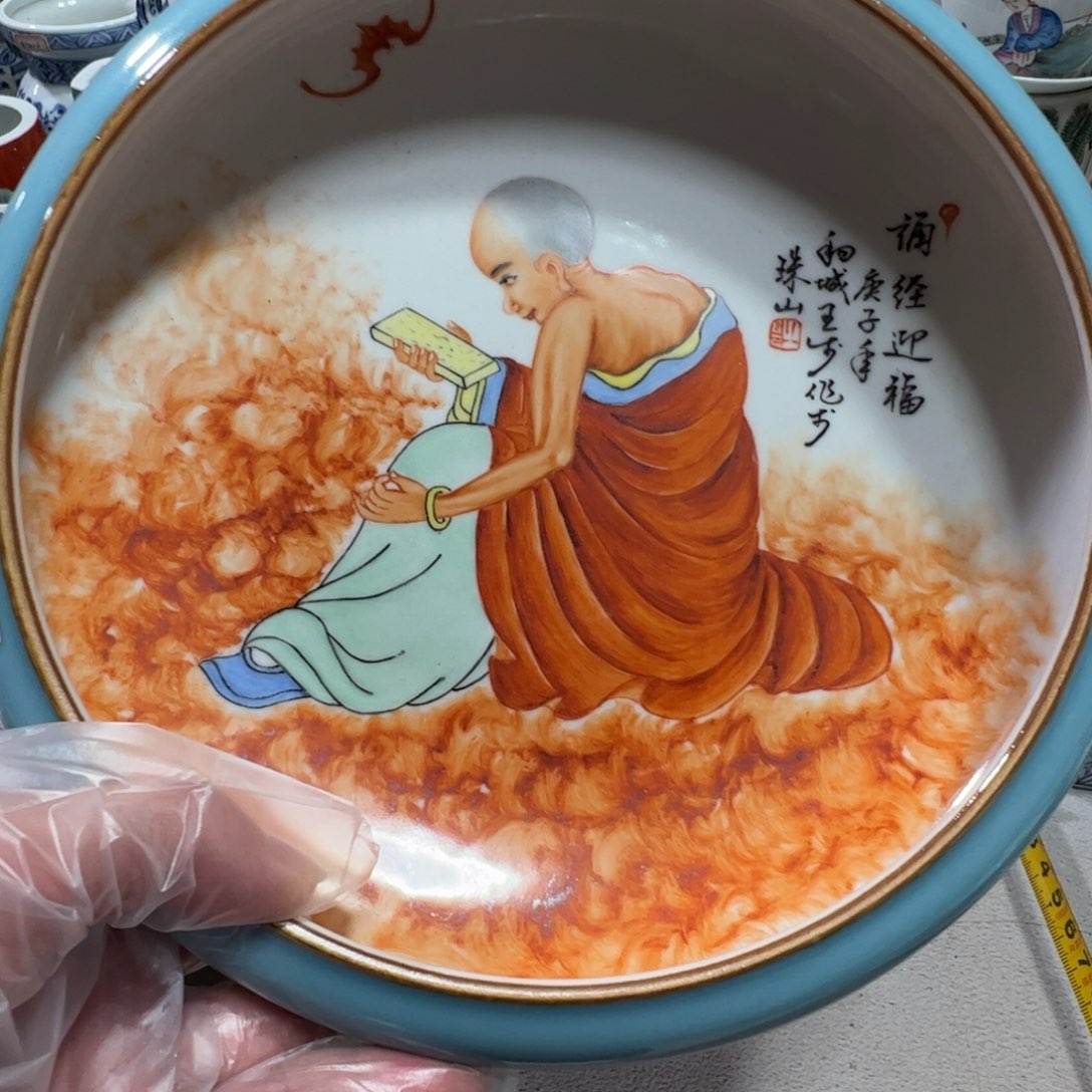 景德镇瓷器瓷器瓷器陶瓷胡***画