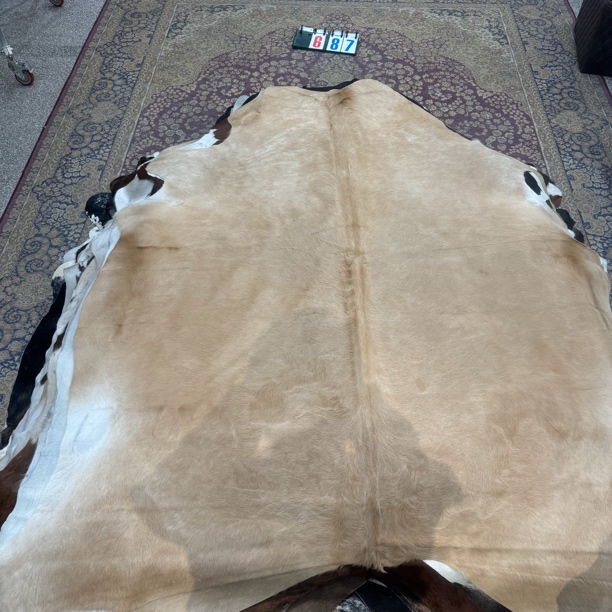 【本尼家】K687 270x225cm专拍牛皮地毯家用轻奢