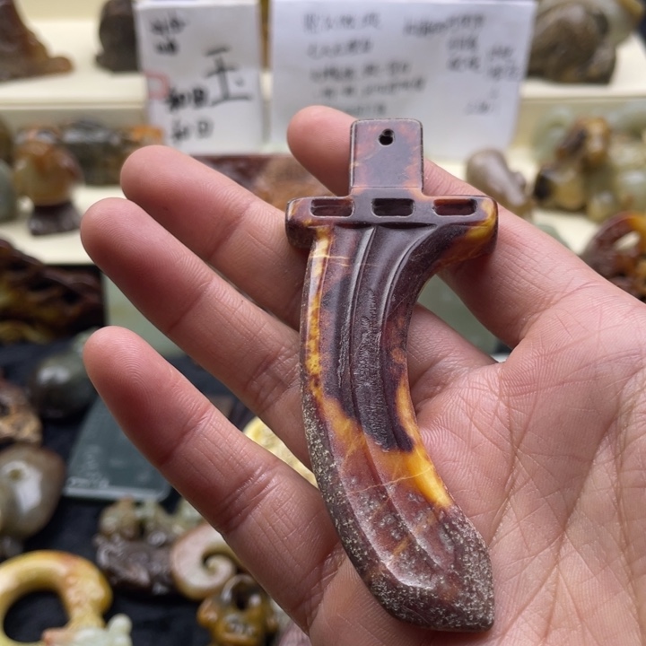 和田玉颈饰未镶嵌187