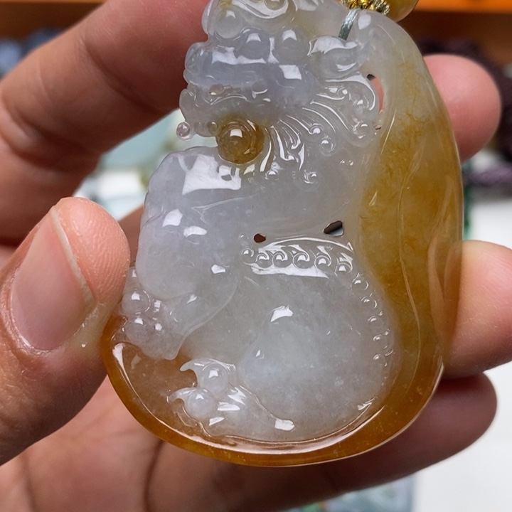 定制翡翠未镶嵌双*剑特价