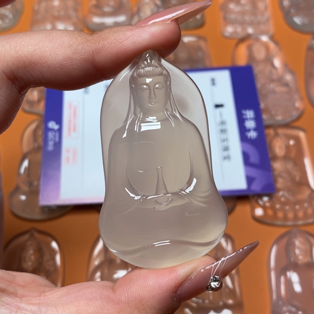 玛瑙/玉髓吊坠未镶嵌