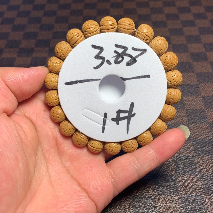1***9手串桃核1号开课啦